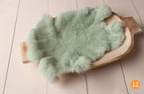 Rabbit Fur For Newborn Photography Props Blankets Baby Photo Shoot Accessories Blanket Photoshoot Memories Backdrop Flokati