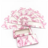 Wholesale10set 50pcs Packing box for eyelash blank eyelashes package Multicolor paper box  Eyelashes DIYflash packing box makeup
