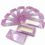 Wholesale10set 50pcs Packing box for eyelash blank eyelashes package Multicolor paper box  Eyelashes DIYflash packing box makeup