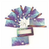 Wholesale10set 50pcs Packing box for eyelash blank eyelashes package Multicolor paper box  Eyelashes DIYflash packing box makeup