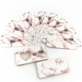 Wholesale10set 50pcs Packing box for eyelash blank eyelashes package Multicolor paper box  Eyelashes DIYflash packing box makeup