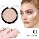 SACE LADY Highlighter Powder Glitter Palette Makeup Glow Face Shimmer Illuminator Make Up Highlight Pallete Cosmetics Wholesale