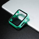 Glass+case For Apple Watch serie 6 5 4 3 SE 44mm 40mm iWatch Case 42mm 38mm bumper Screen Protector+cover apple watch Accessorie
