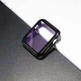 Glass+case For Apple Watch serie 6 5 4 3 SE 44mm 40mm iWatch Case 42mm 38mm bumper Screen Protector+cover apple watch Accessorie