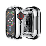 Cover for Apple Watch Case 44mm/40mm 42mm/38mm Accessories soft All-around TPU bumper Screen Protector iWatch Series SE 3 4 5 6
