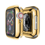 Cover for Apple Watch Case 44mm/40mm 42mm/38mm Accessories soft All-around TPU bumper Screen Protector iWatch Series SE 3 4 5 6
