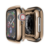Cover for Apple Watch Case 44mm/40mm 42mm/38mm Accessories soft All-around TPU bumper Screen Protector iWatch Series SE 3 4 5 6