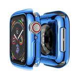 Cover for Apple Watch Case 44mm/40mm 42mm/38mm Accessories soft All-around TPU bumper Screen Protector iWatch Series SE 3 4 5 6