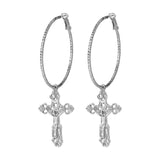 BLINLA Fashion New Stainless Steel Acrylic Crystal Stud Earrings for Women Men Jewelry Vintage Roman Numerals Small Earring 2020
