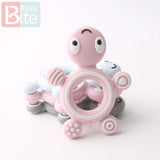 Silicone Baby Teethers Turtle 1PC Food Grade Animal Silicone Tiny Rod Children's Goods Nurse Gift Baby Teether Toys Bite Bites