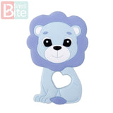 Silicone Baby Teethers Turtle 1PC Food Grade Animal Silicone Tiny Rod Children's Goods Nurse Gift Baby Teether Toys Bite Bites
