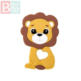 Silicone Baby Teethers Turtle 1PC Food Grade Animal Silicone Tiny Rod Children's Goods Nurse Gift Baby Teether Toys Bite Bites