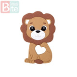 Silicone Baby Teethers Turtle 1PC Food Grade Animal Silicone Tiny Rod Children's Goods Nurse Gift Baby Teether Toys Bite Bites