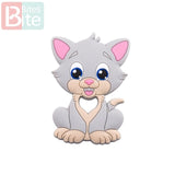Silicone Baby Teethers Turtle 1PC Food Grade Animal Silicone Tiny Rod Children's Goods Nurse Gift Baby Teether Toys Bite Bites