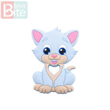 Silicone Baby Teethers Turtle 1PC Food Grade Animal Silicone Tiny Rod Children's Goods Nurse Gift Baby Teether Toys Bite Bites