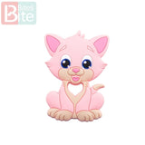 Silicone Baby Teethers Turtle 1PC Food Grade Animal Silicone Tiny Rod Children's Goods Nurse Gift Baby Teether Toys Bite Bites