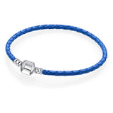 CHIELOYS High Quality Authentic Silver Color Snake Chain Fine Bracelet Fit European Charm Bracelet for Women DIY Jewelry Making