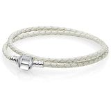 CHIELOYS High Quality Authentic Silver Color Snake Chain Fine Bracelet Fit European Charm Bracelet for Women DIY Jewelry Making
