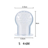 Newborn Pacifier Food Nibble Baby Pacifiers Feeder Kids Fruit Pacifier Feeding Safe Kids Training Nipple Teat Pacifier Bottles