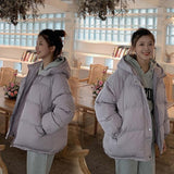 PinkyIsBlack 2020 Hooded Women Winter Down Jacket Coat Plus Size 2XL Short Thicken Warm Cotton Padded Winter Coat Women Clothes