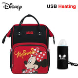 Disney Minnie Mickey Diaper Bag Backpack for Mummy Maternity Bag for Stroller Bag Large Capacity Baby Nappy Bag Organizer New