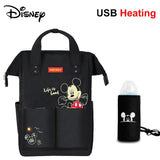 Disney Minnie Mickey Diaper Bag Backpack for Mummy Maternity Bag for Stroller Bag Large Capacity Baby Nappy Bag Organizer New