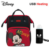 Disney Minnie Mickey Diaper Bag Backpack for Mummy Maternity Bag for Stroller Bag Large Capacity Baby Nappy Bag Organizer New