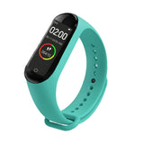 FXM M4 Men Women New Smart High Quality New Label Belt Sports Blood Pressure Heart Rate Monitor Watch Monitor Waterproof Fitness