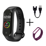 FXM M4 Men Women New Smart High Quality New Label Belt Sports Blood Pressure Heart Rate Monitor Watch Monitor Waterproof Fitness