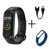 FXM M4 Men Women New Smart High Quality New Label Belt Sports Blood Pressure Heart Rate Monitor Watch Monitor Waterproof Fitness