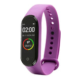 FXM M4 Men Women New Smart High Quality New Label Belt Sports Blood Pressure Heart Rate Monitor Watch Monitor Waterproof Fitness