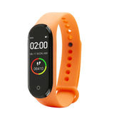 FXM M4 Men Women New Smart High Quality New Label Belt Sports Blood Pressure Heart Rate Monitor Watch Monitor Waterproof Fitness