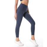 Women High Waist Printed Color Yoga Naked-feel Squat proof Leggings Tummy Control Workout leggings 4 Way Stretch tight