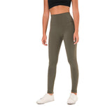 Women High Waist Printed Color Yoga Naked-feel Squat proof Leggings Tummy Control Workout leggings 4 Way Stretch tight