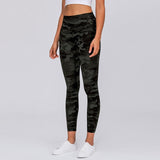 Women High Waist Printed Color Yoga Naked-feel Squat proof Leggings Tummy Control Workout leggings 4 Way Stretch tight