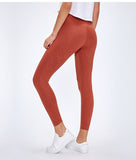 Women High Waist Printed Color Yoga Naked-feel Squat proof Leggings Tummy Control Workout leggings 4 Way Stretch tight