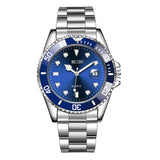 Watch Men Quartz Clock Fashion Sports Waterproof Stainless Steel Business Watches Relogio Masculino часы Luxury Brand Wristwatch