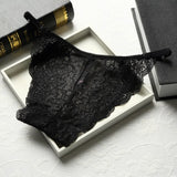 BANNIROU Sexy Lace Briefs Underwear Woman Lingerie Mid Waist Good Quality Soft Female Panties New M-XL Hot Sale Fashion 1 Pieces