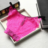 BANNIROU Sexy Lace Briefs Underwear Woman Lingerie Mid Waist Good Quality Soft Female Panties New M-XL Hot Sale Fashion 1 Pieces