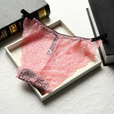 BANNIROU Sexy Lace Briefs Underwear Woman Lingerie Mid Waist Good Quality Soft Female Panties New M-XL Hot Sale Fashion 1 Pieces
