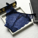 BANNIROU Sexy Lace Briefs Underwear Woman Lingerie Mid Waist Good Quality Soft Female Panties New M-XL Hot Sale Fashion 1 Pieces