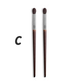 OVW Cosmetic 2/6 pcs Ultra Soft Goat Hair Makeup Eye Shadow Brush Set Tool trucchi pennelli Tapered Blender Diffuse Kit Crease