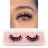 LEHUAMAO Makeup Mink Eyelashes 100% Cruelty free Handmade 3D Mink Lashes Full Strip Lashes Soft False Eyelashes Makeup Lashes