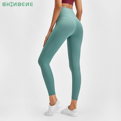 SHINBENE CLASSIC 2.0 Buttery-soft Naked-Feel Athletic Fitness Leggings Women Stretchy Squat Proof Gym Sport Tights Yoga Pants