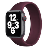 Sport Loop Band For Apple Watch Series 6 SE 44mm 40mm Silicone Strap For Apple Watch 6 5 4 3 44mm 40mm 42mm 38mm Solo Loop Strap