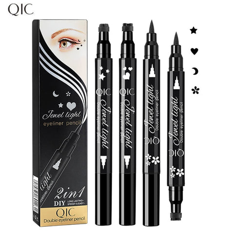 Waterproof Black Liquid Eyeliner Pencil Big Eyes Makeup Long-lasting Eye Liner Pen Make up Smooth Fast Dry Cat Eye Cosmetic Tool
