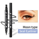 Waterproof Black Liquid Eyeliner Pencil Big Eyes Makeup Long-lasting Eye Liner Pen Make up Smooth Fast Dry Cat Eye Cosmetic Tool