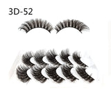 NAGARAKU strip lashes 5 pairs 3D faux Mink False Eyelash Extension Natura Fake Eye Lashes  makeup kit maquiagem