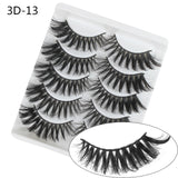 NAGARAKU strip lashes 5 pairs 3D faux Mink False Eyelash Extension Natura Fake Eye Lashes  makeup kit maquiagem