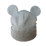 Autumn Winter Baby Boy Girl Cartoon Cotton Hat With Ear Toddler Kids Beanie Caps Children's Accessories